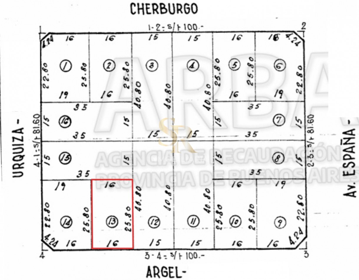 Terreno en venta en Ostende Pinamar